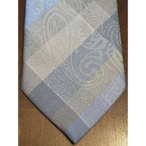 Armando Italia Blue Gray Hand Made 100% Microfiber Men’s Neck Tie Made In China